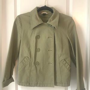 Green Gap jacket women’s size 4